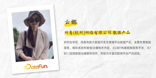 云娜视角 从计算与存储谈网易数据治理工具的数据处理和存储支持服务实践